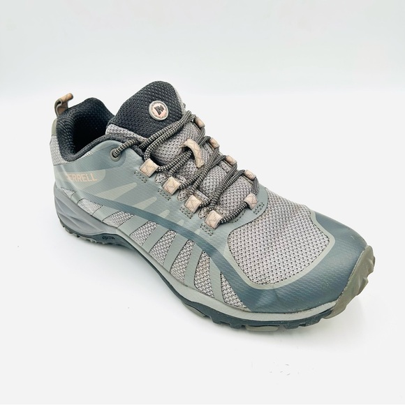 Merrell Shoes - Merrell Siren Edge Q2 Low Hiking boots Frost Gray Trail Sneakers women size 8